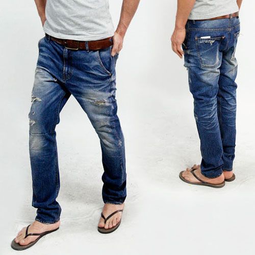 Hipster Baggy Vintage Blue Jeans-Jeans 03 | Fast Fashion Mens Clothes ...