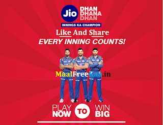 Jio Dhan Dhanna Dhan OFFER Contest 