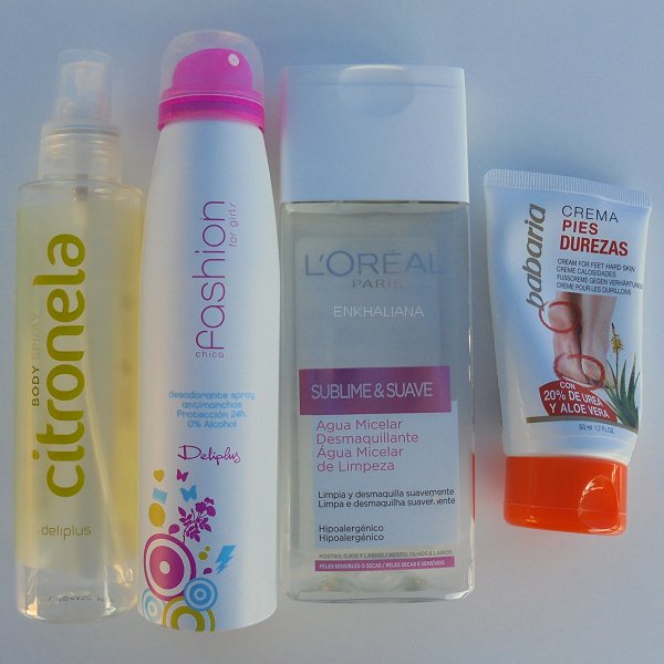Loreal París Sublime&Suave / Desodorante Spray Fashion For Girls / Body Spray Citronela / Babaria Crema Pies Durezas