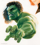 Hulk. 2012. Gouache and acrylic on bristol board, . (avengers studies hulk)
