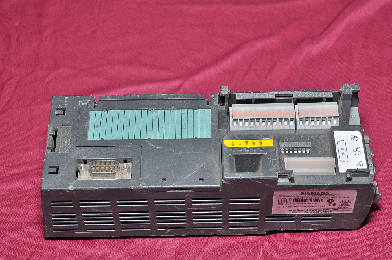 SIEMENS SINAMICS CONTROL UNIT CU250S2 PN 6SL32460BA221FA0 Aeliya