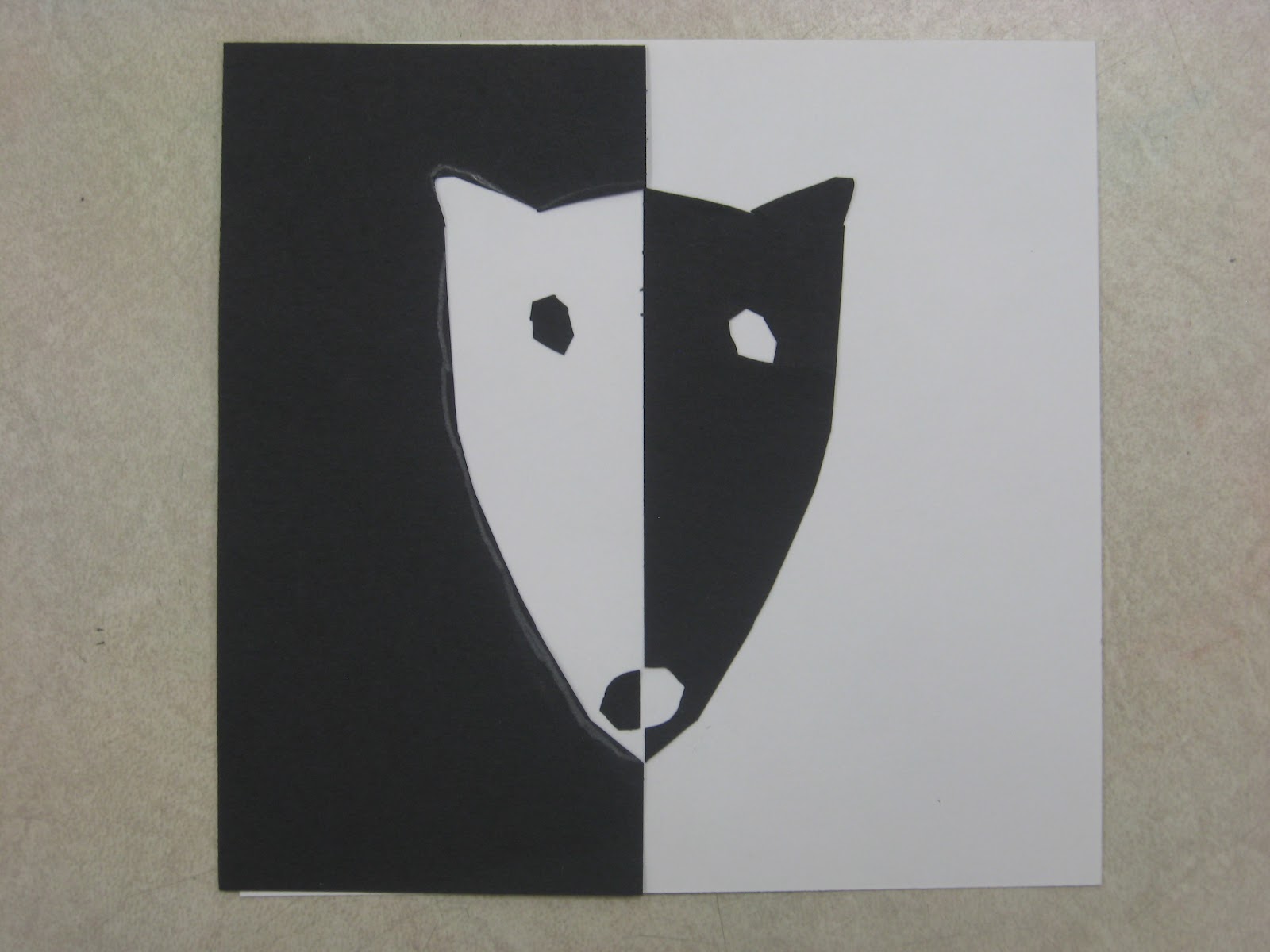 Miss Young's Art Room: 4th Grade Figure/Ground Reversal Art