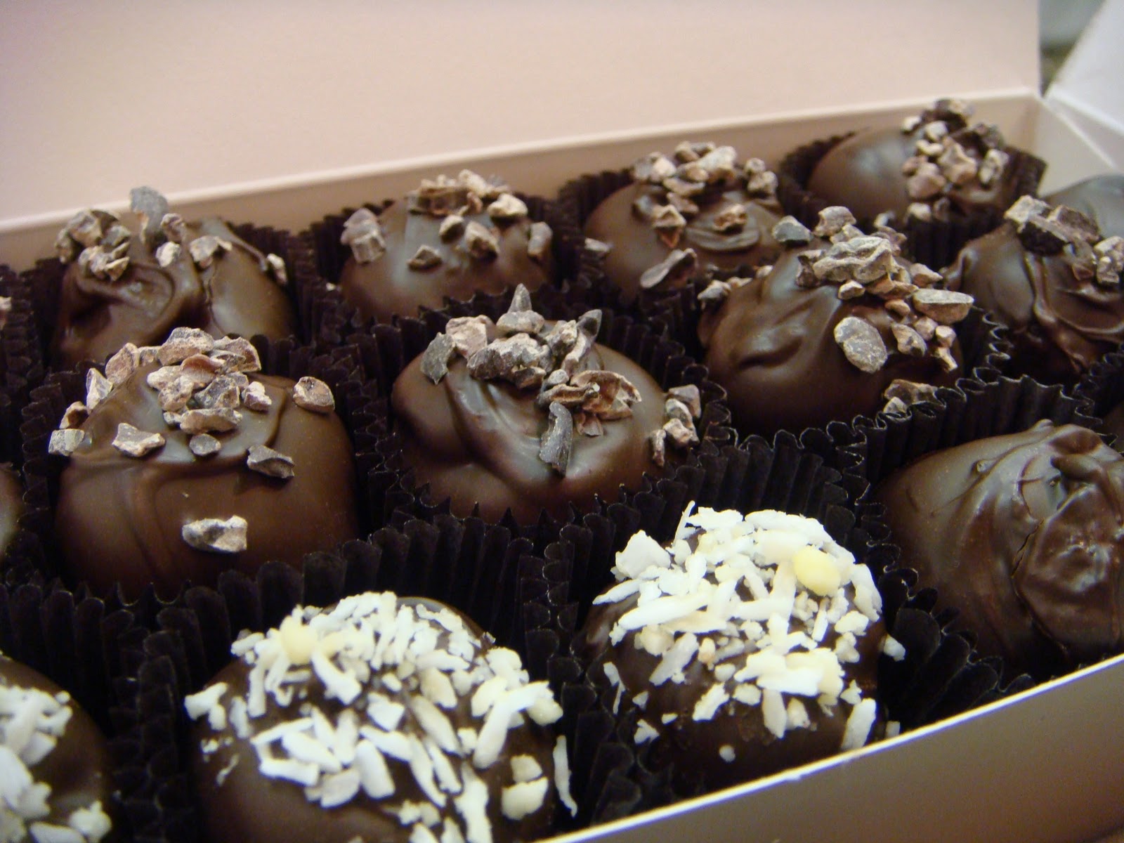 Delicious Dishings Making Truffles At Boston Chocolate School