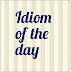 Idiom of the day - Sold me out