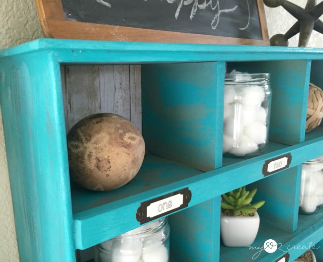 Cubby Organizer made from drawers My Love 2 Create