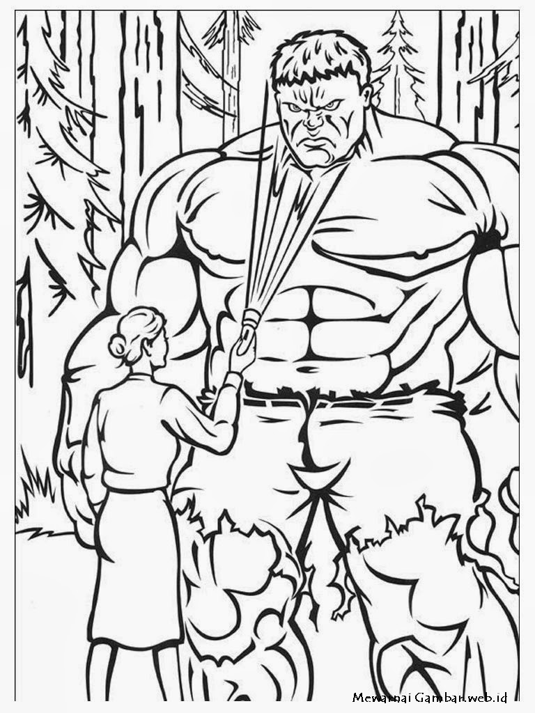 1001 Gambar Keren: Gambar Hulk