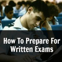 How To Prepare For Written Exams