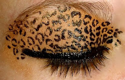 Maquillaje leopardo