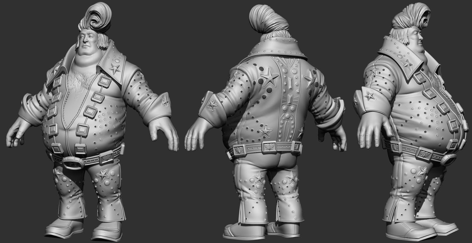 Rashad's Art Web Log Portfolio Update The King Bacchus