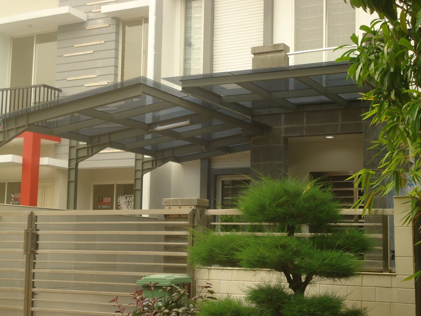 Gambar canopy kaca | Bengkel las dan Canopy minimalis