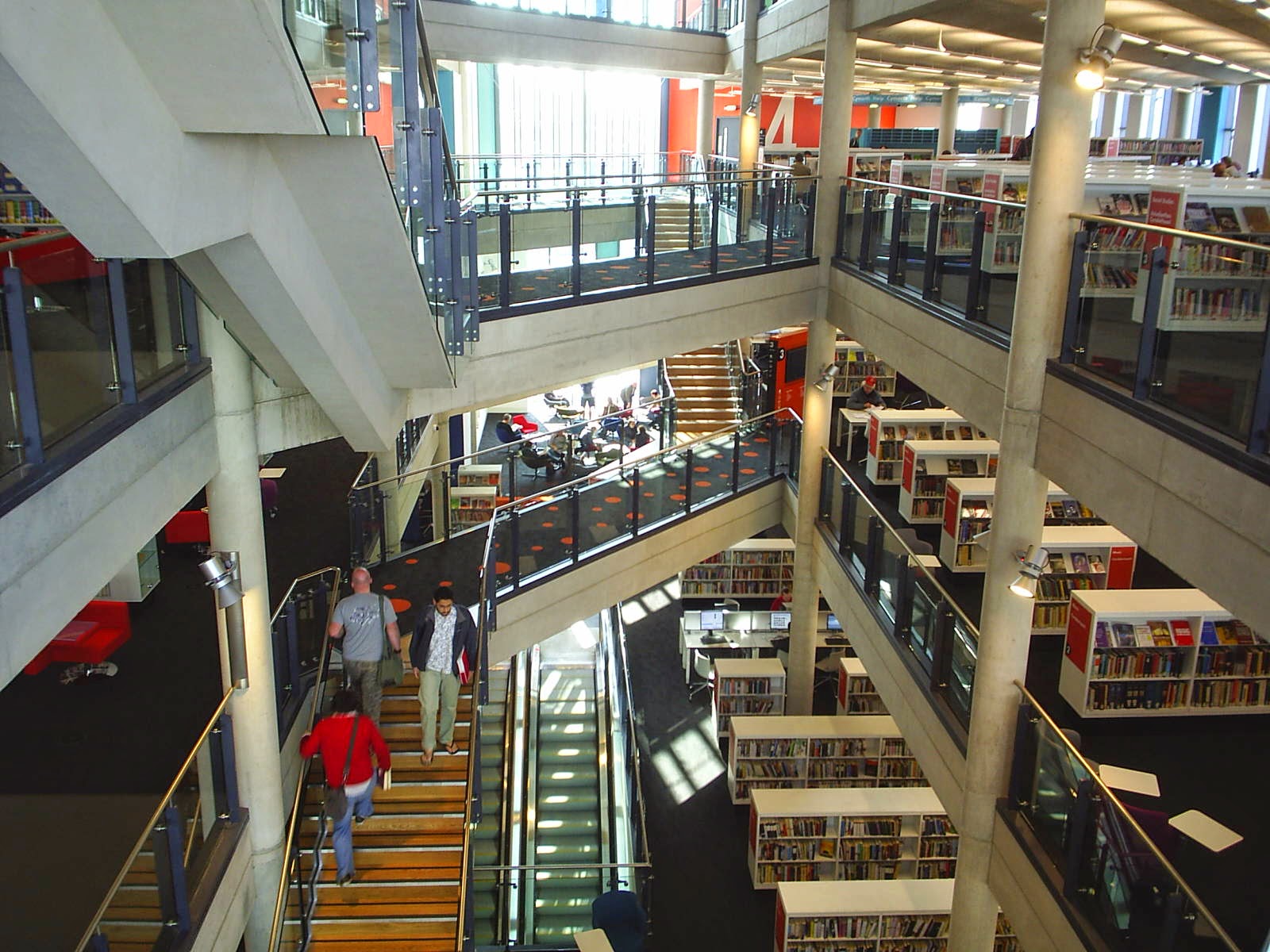 Cardiff Central Library Cardiff, Wales Friday July 4th Kimberly