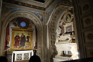 San Miniato Florence Italy Gregorian Chant side chapel