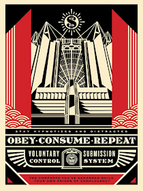 “Church of Consumption” Obey Giant Screen Print by Shephard Fairey