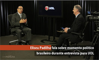 Eliseu Padilha fala sobre momento político brasileiro durante entrevista para UOL