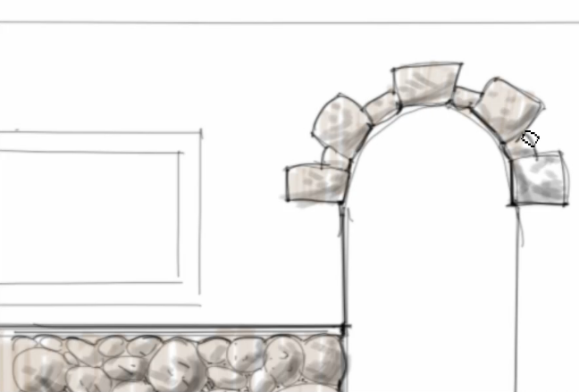 Interior Design Rendering: How to render stone