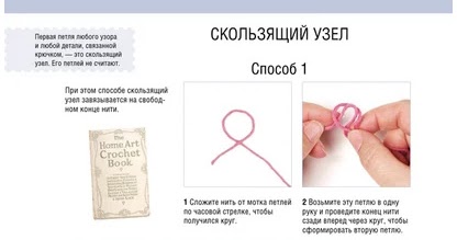 Как сделать узел для вязания
