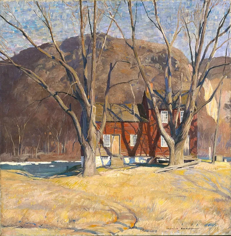 Daniel Garber 1880-1958 | American Impressionist painter