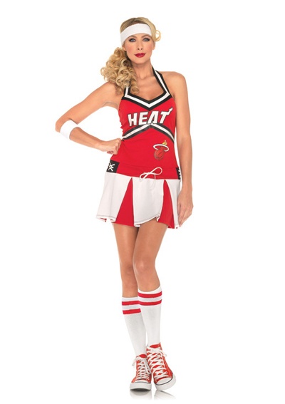 Weddings Ceremony: Leg Avenue:Red White Miami Heat Cheerleader Costume