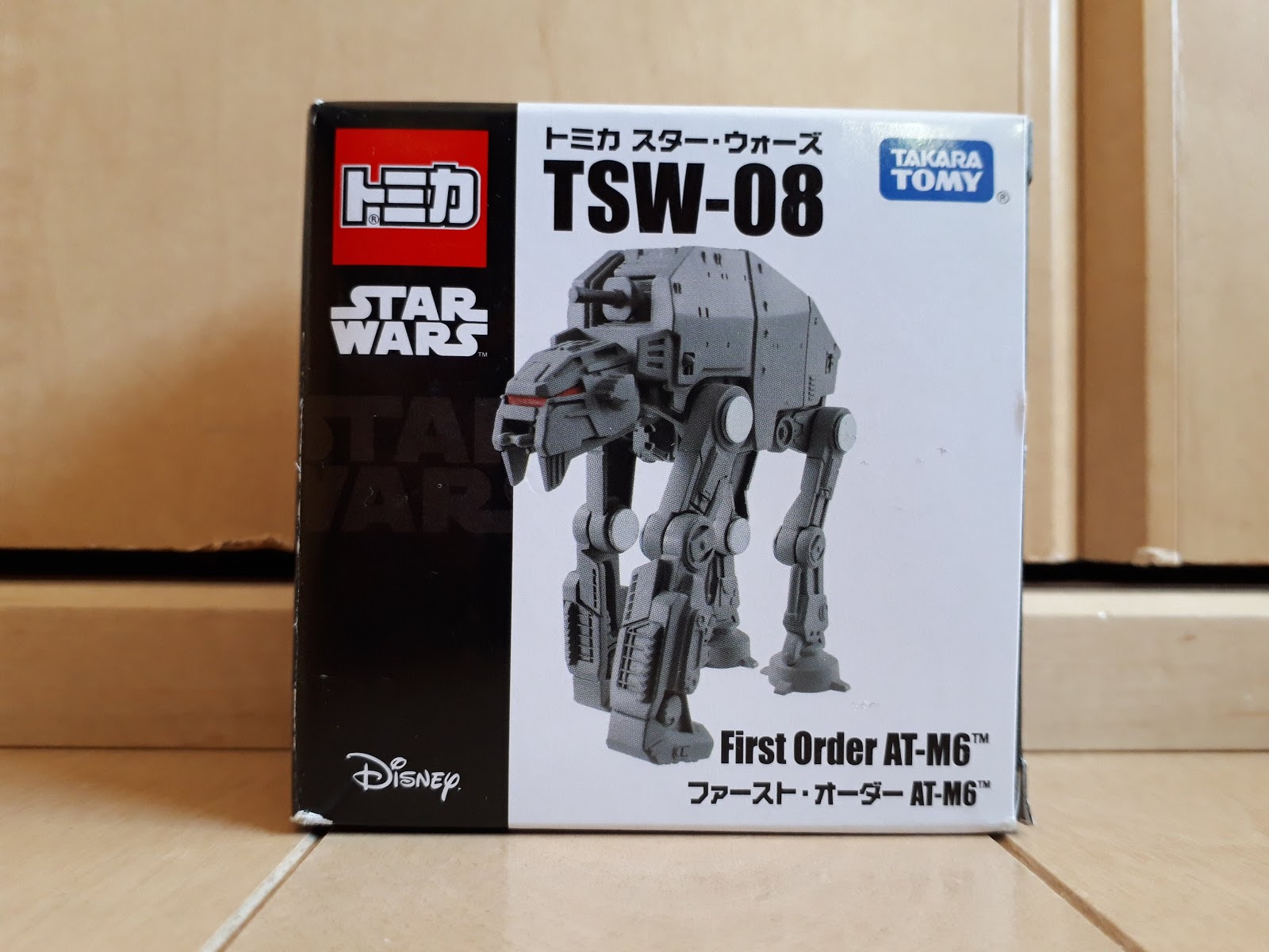 Takara Tomy Tomica TSW-08 Disney Star Wars erste Bestellung AT-M6 Diecast Mini 