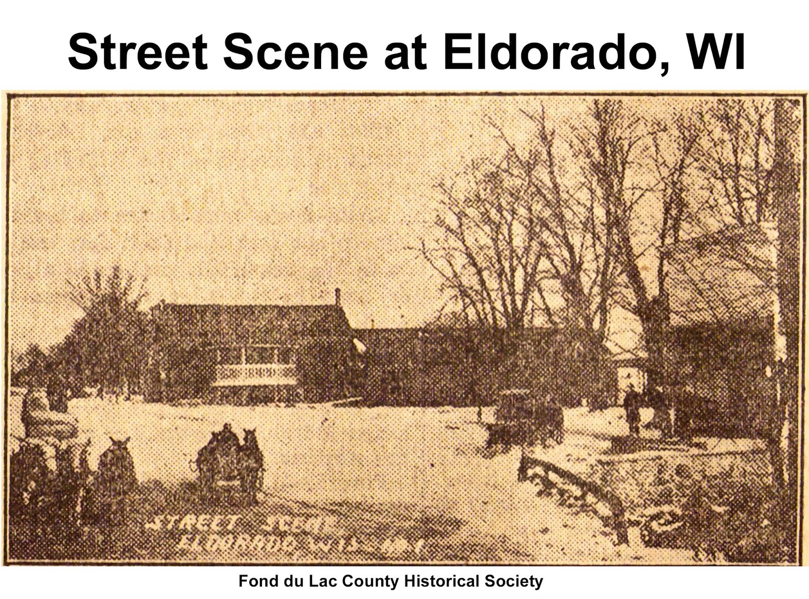 Fond du Lac History Eldorado in 1913