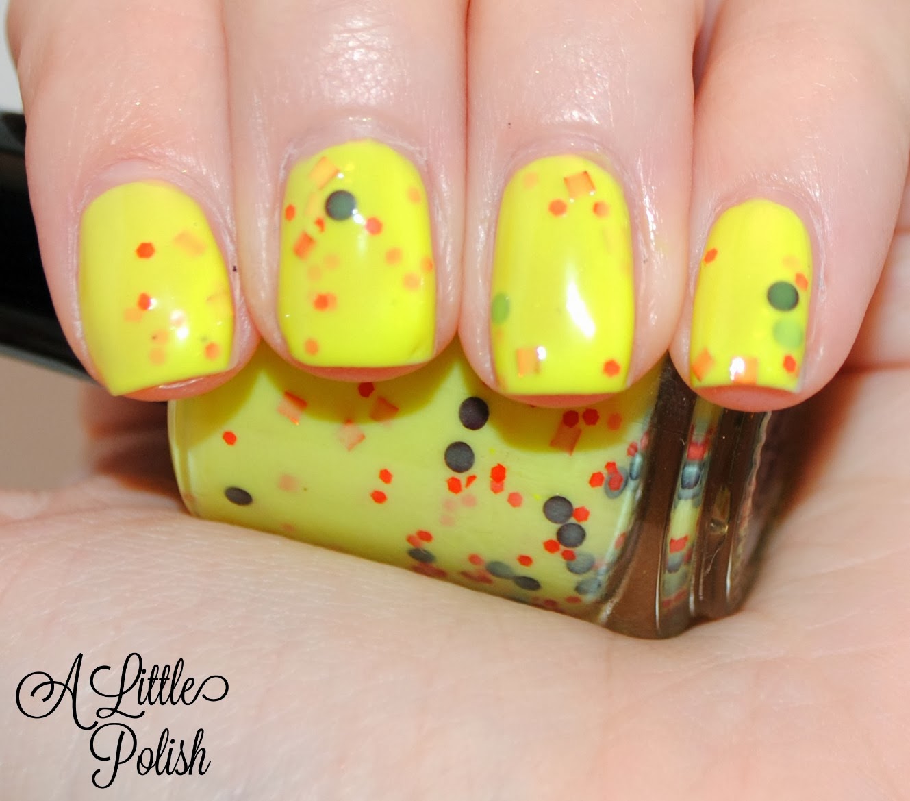 A Little Polish Couture Nail Lacquer Summer's End Crisp Apple Rose