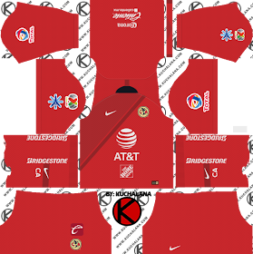 Club America 2018/19 Kit - Dream League Soccer Kits