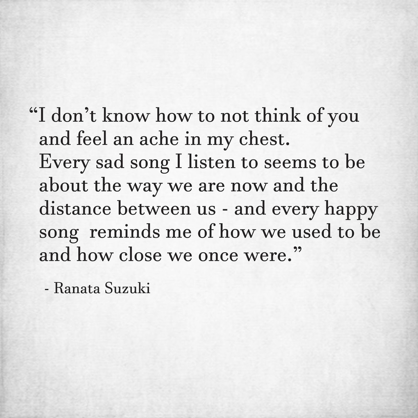 thinking of you short poems