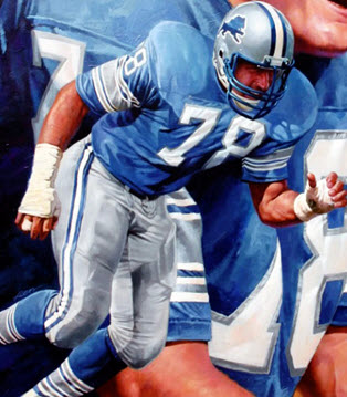 Pro Football Journal Detroit Lions All Career Year Team