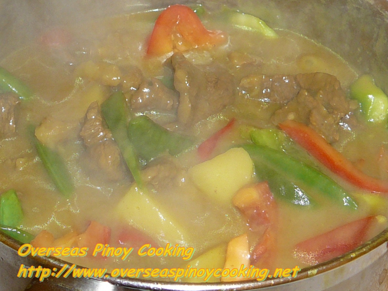 Pinoy Beef Curry