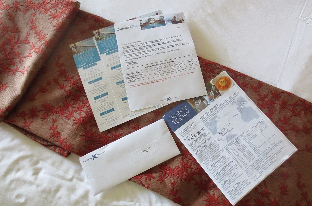 Bordinformationen Celebrity Silhouette Bordinformationen Celebrity Silhouette