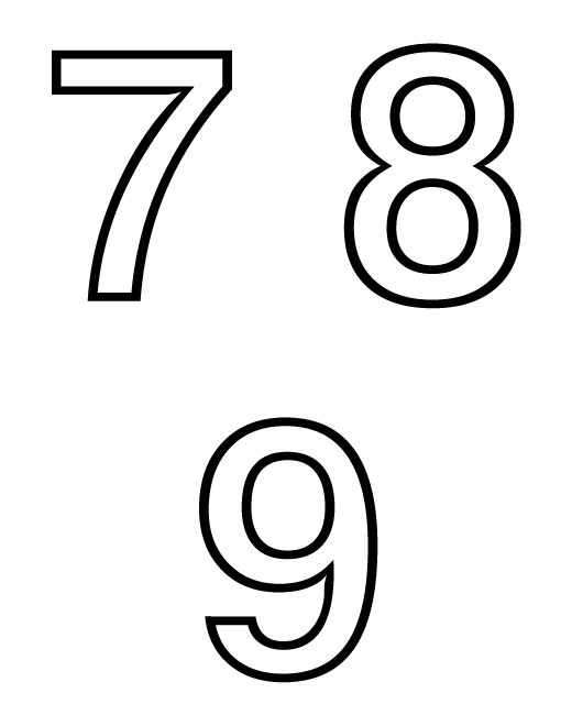 coloring-numbers-7-8-9