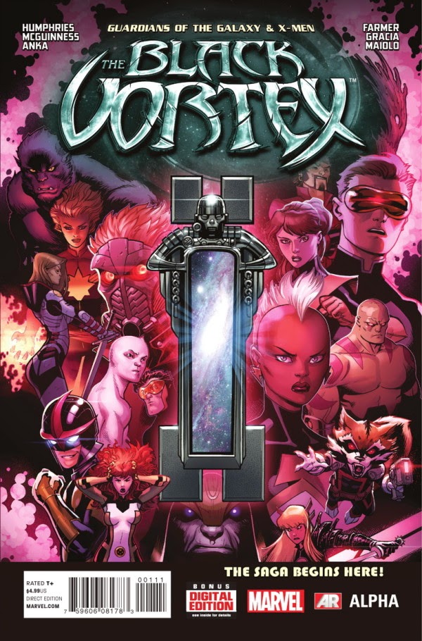 The Black Vortex -The All-New X-Men and Gurdians of the Galaxy