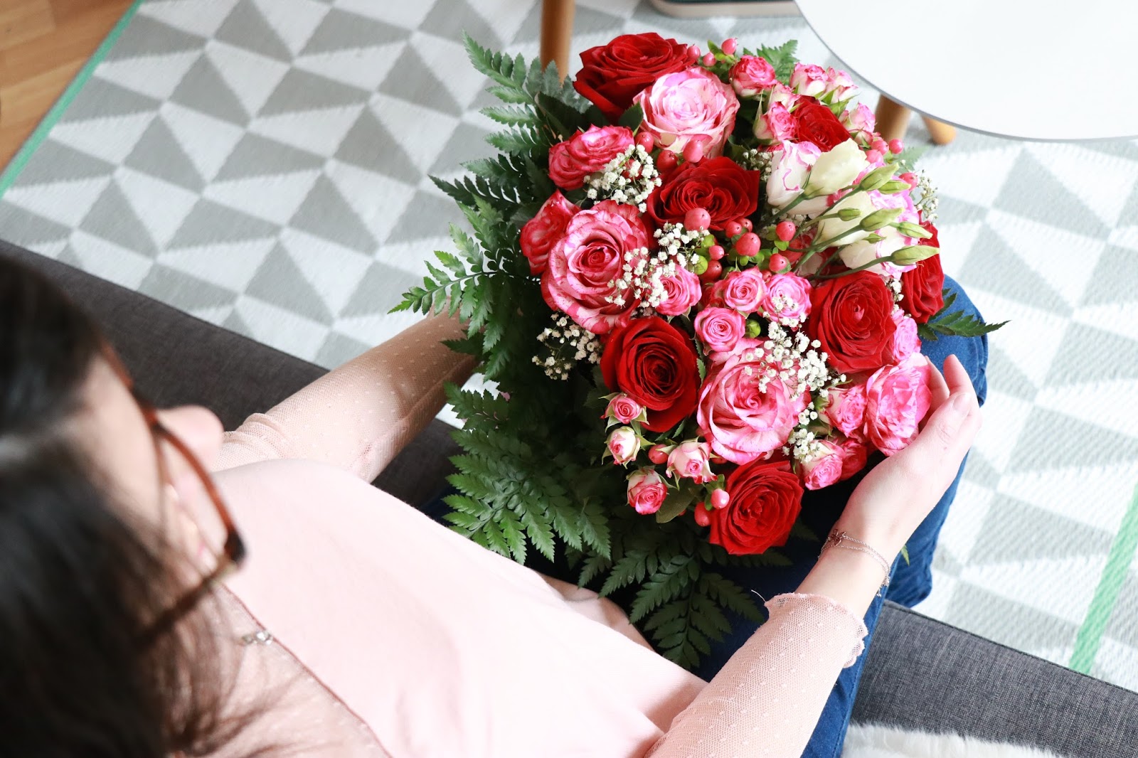 les gommettes de melo interflora fleurs saint valentin roses bouquet offrir amoureux valentine rose rouge