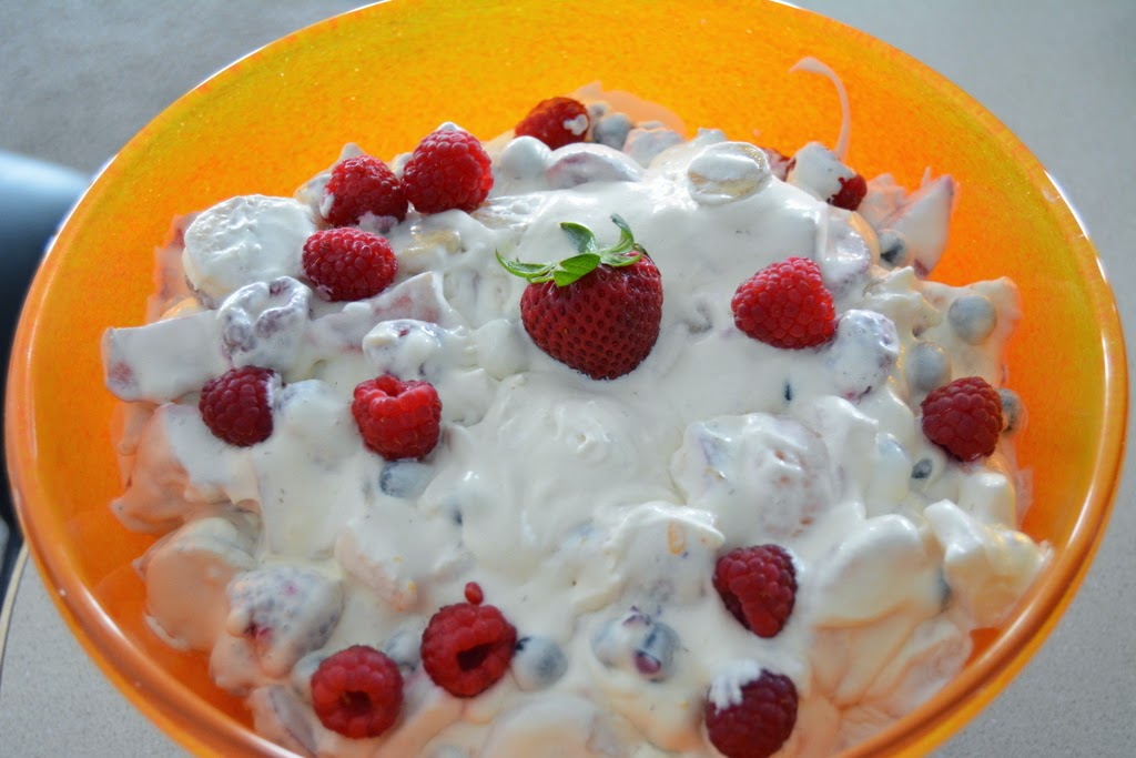 Bakin' & Eggs Pineapple Fruit Salad