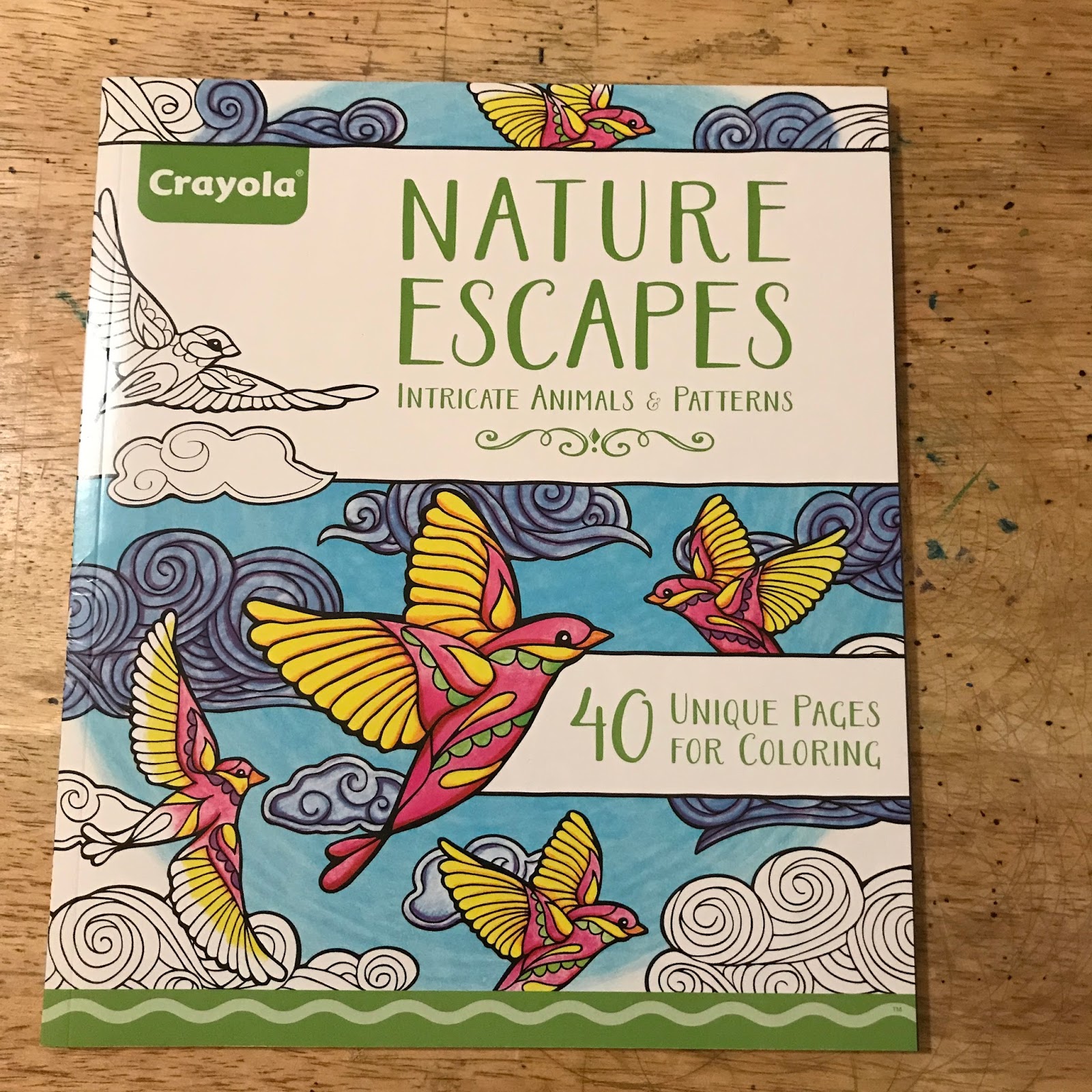 NY Star Cards: Crayola Nature Escapes Coloring Book