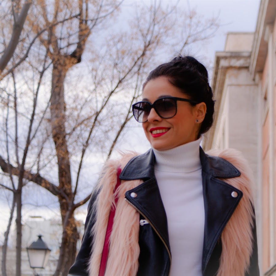 OUTFIT Faux Fur Vest, chaleco de pelo rosa