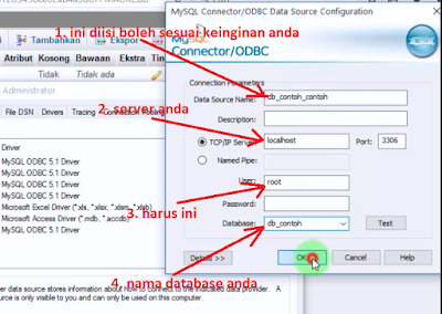 Cara Koneksi Database Mysql Ke Vb.Net Memakai Connector Odbc  