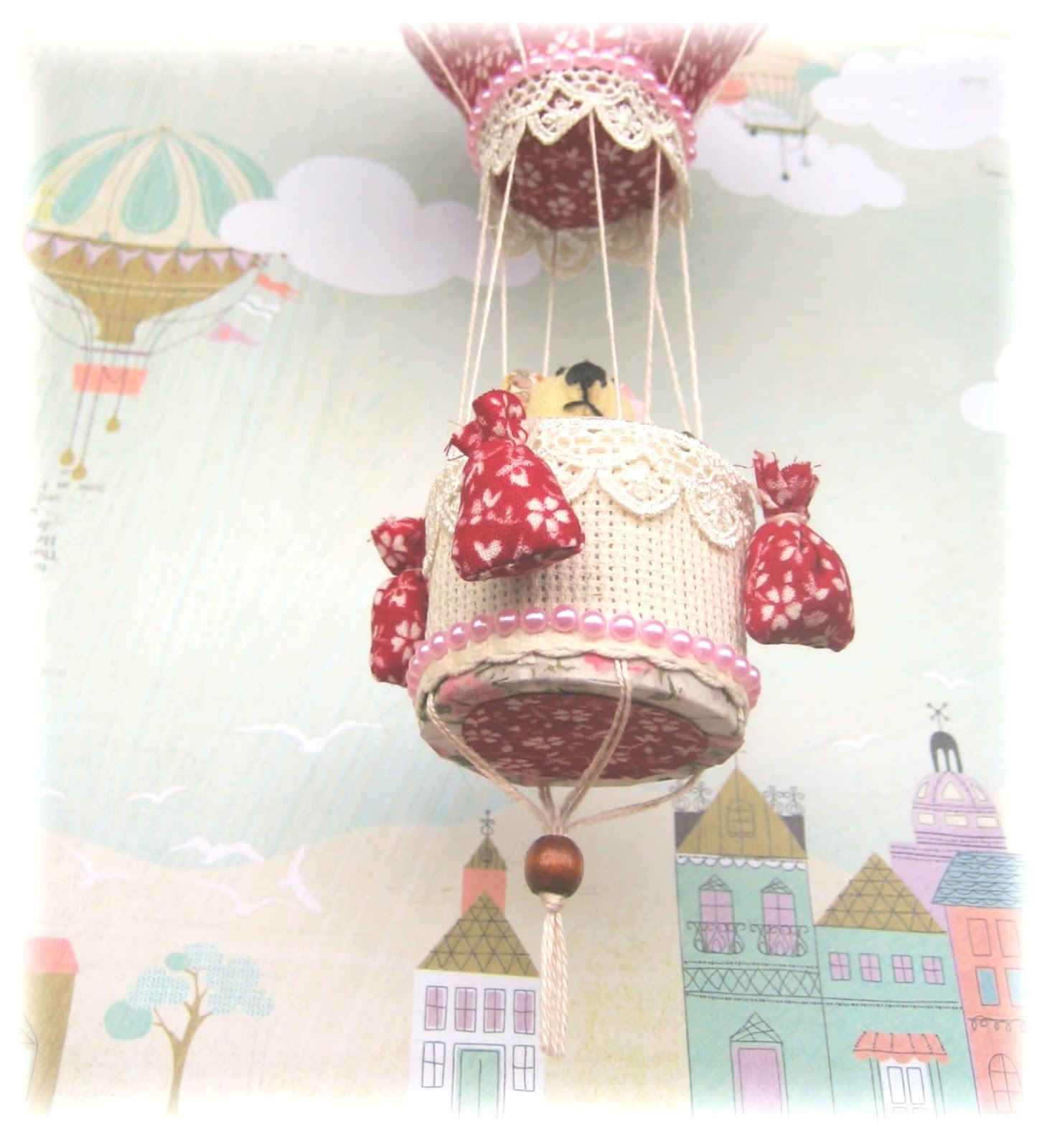 воздушный шар для интерьера своими руками