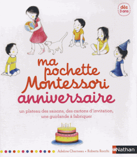 Feuilletage d'albums fêtons anniversaires Tchouks préparé anniversaire pochette Montessori nuit d'anniversaire