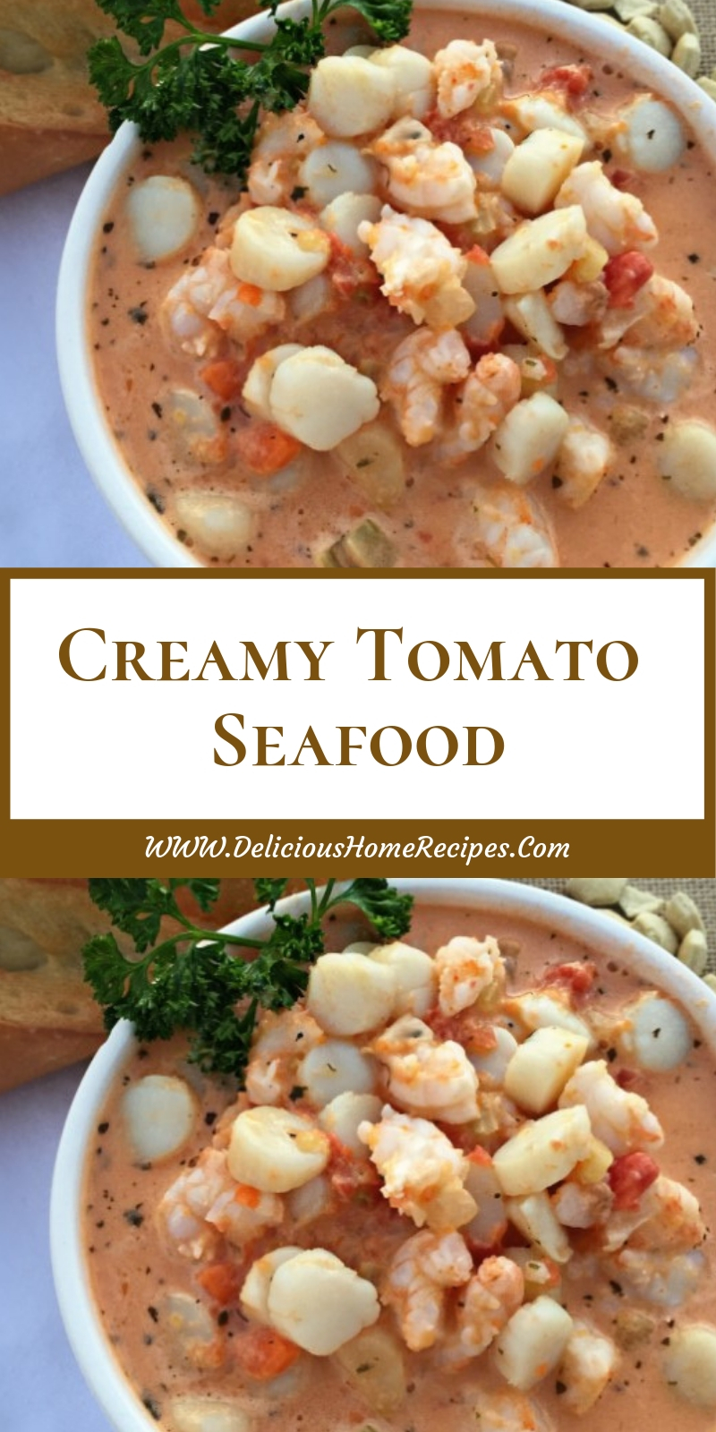 Creamy Tomato Seafood Creamy Tomato Seafood