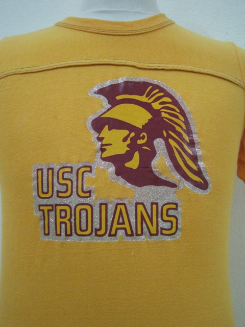 c a p t a i n s t o r e: vintage usc trojan iron on shirt (SOLD)