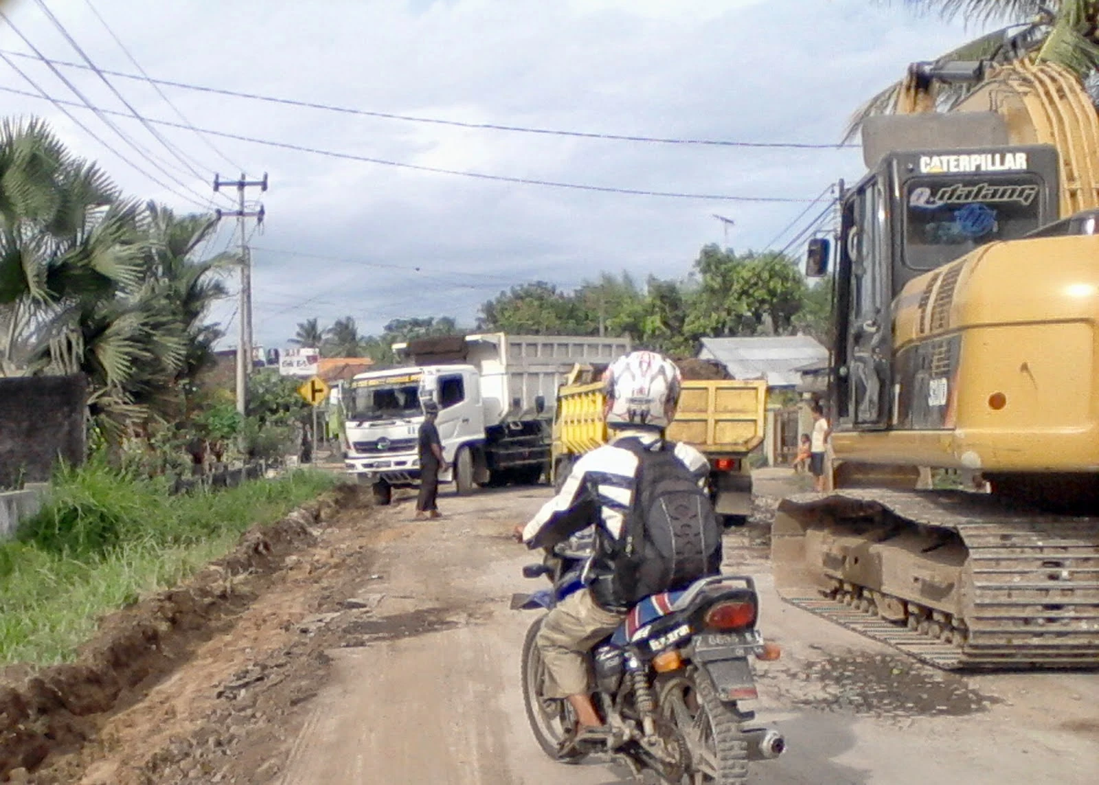 perbaikan jln pangandaran