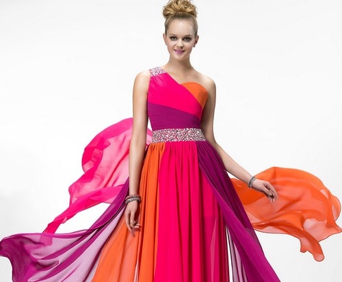 Colorful from dress Colorful from dress