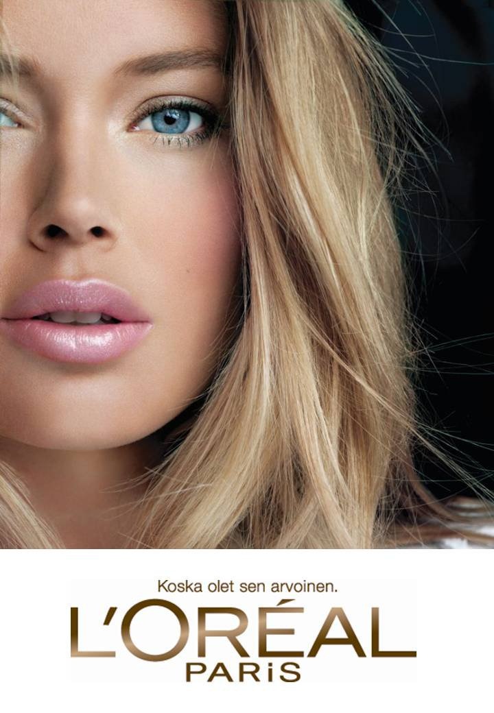 Models Inspiration Doutzen Kroes Loreal Ads 2011