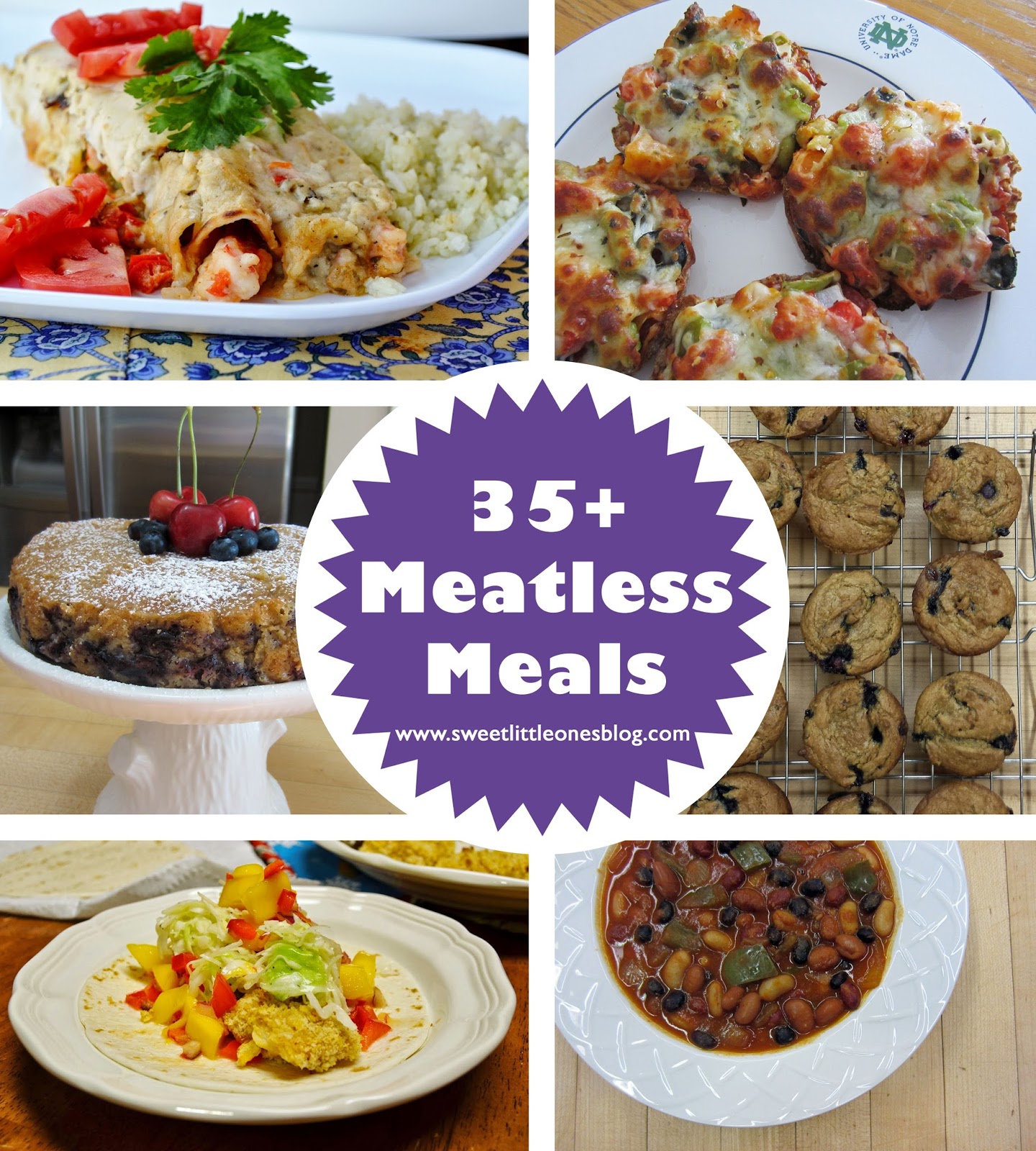 Sweet Little Ones: Meatless Meals Recipes