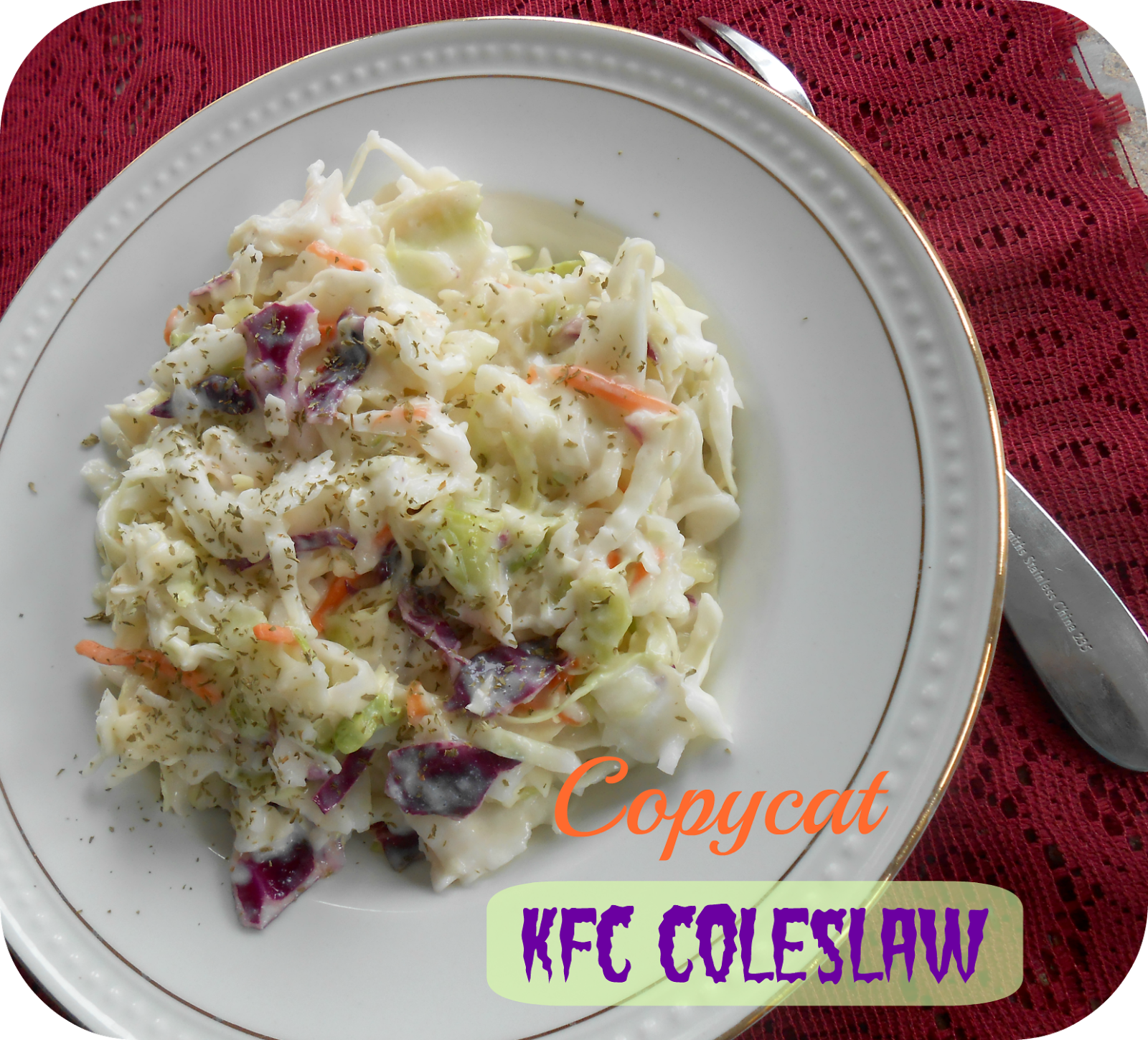 The Better Baker Homemade Copycat Kfc Coleslaw