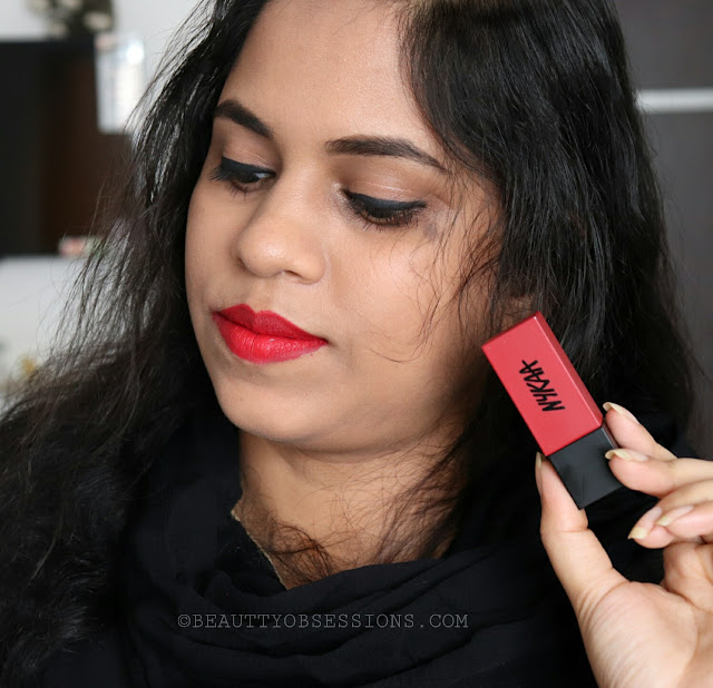 Nykaa Ultra Matte Lipsticks Diana and Marilyn - Review and Swatches