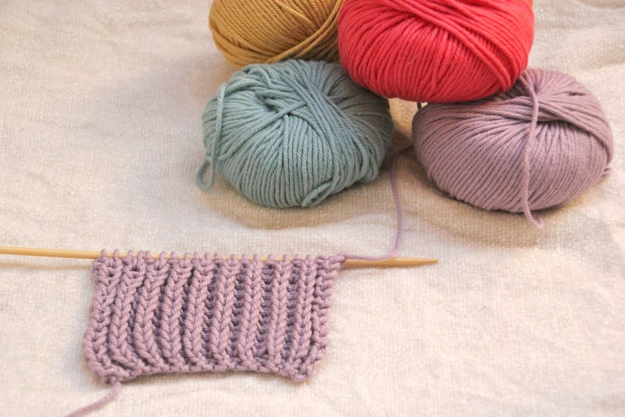 Punto inglés Curso APRENDER A TEJER CON DOS AGUJAS 