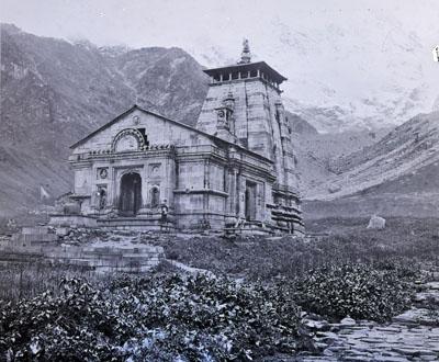 Kedarnath Temple, Kedarnath, Rudraprayag, Uttarakhand, India | Rare & Old Vintage Photos (1882)