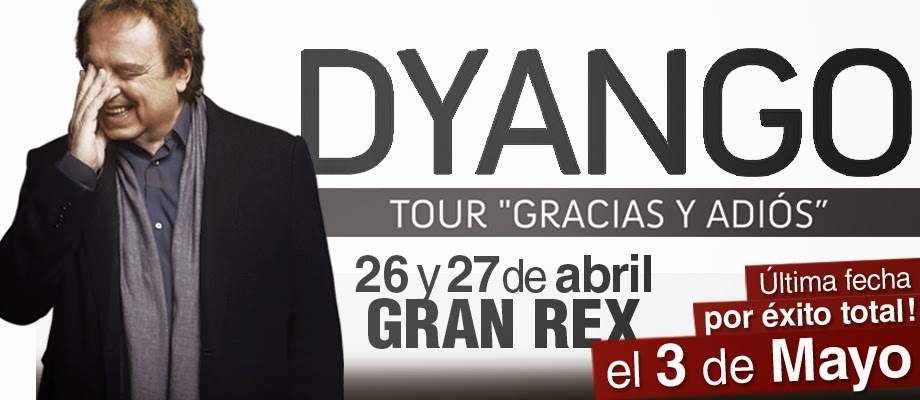 Dyango en el Gran Rex Bs. As. 2014